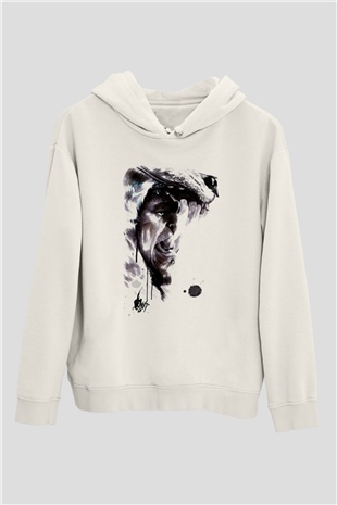 Warcraft Beyaz Unisex Hoodie