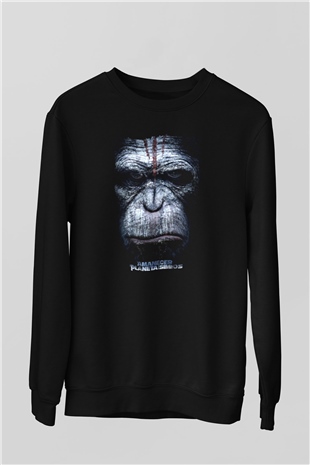 Warcraft Siyah Unisex Sweatshirt