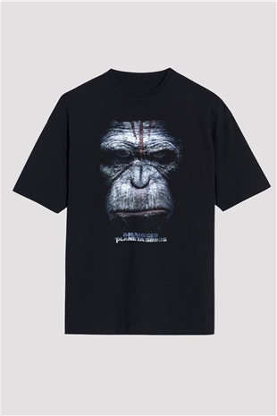 Warcraft Siyah Oversize Tişört Oversize T-shirt