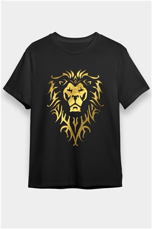 Warcraft Siyah Unisex Tişört T-Shirt