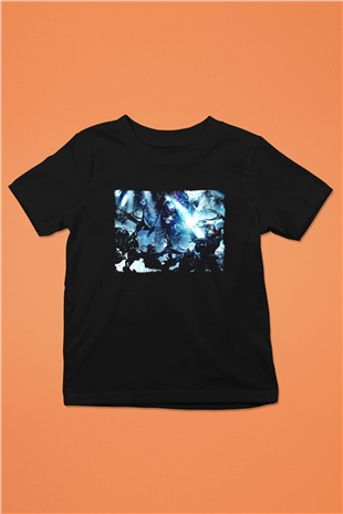 Warhammer Siyah Unisex Çocuk Tişört