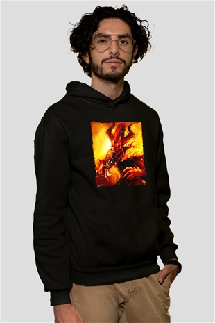 Warhammer Siyah Unisex Hoodie