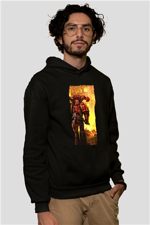 Warhammer Siyah Unisex Hoodie