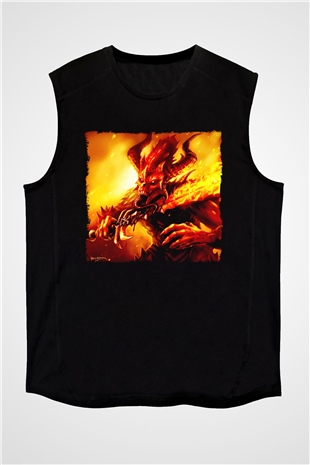 Warhammer Siyah Unisex Kolsuz Tişört