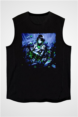 Warhammer Siyah Unisex Kolsuz Tişört