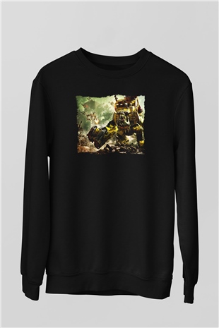 Warhammer Siyah Unisex Sweatshirt