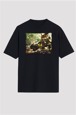 Warhammer Siyah Oversize Tişört Oversize T-shirt
