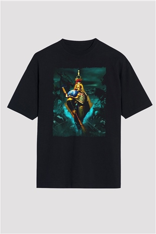 Warhammer Siyah Oversize Tişört Oversize T-shirt