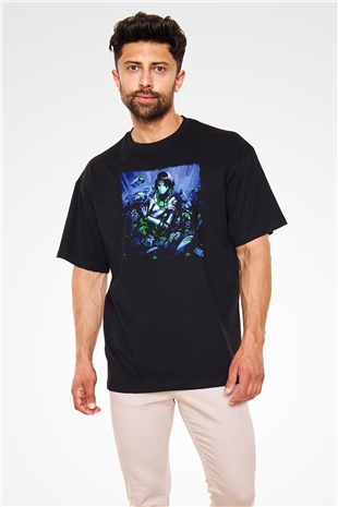 Warhammer Siyah Oversize Tişört Oversize T-shirt