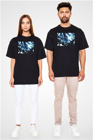 Warhammer Siyah Oversize Tişört Oversize T-shirt