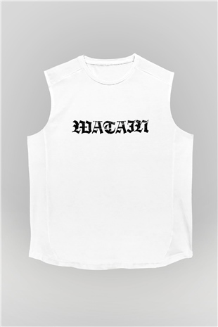 Watain Beyaz Unisex Kolsuz Tişört