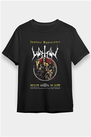 Watain Siyah Unisex Tişört T-Shirt - TişörtFabrikası