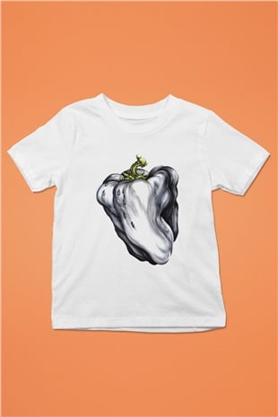 Ween Baskılı Beyaz Unisex Çocuk Tişört