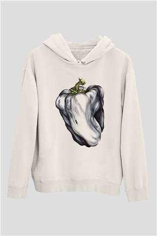 Ween Beyaz Unisex Hoodie