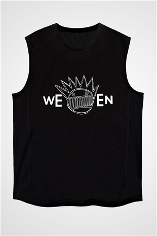 Ween Siyah Unisex Kolsuz Tişört