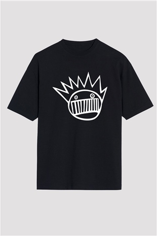 Ween Siyah Unisex Oversize Tişört T-Shirt