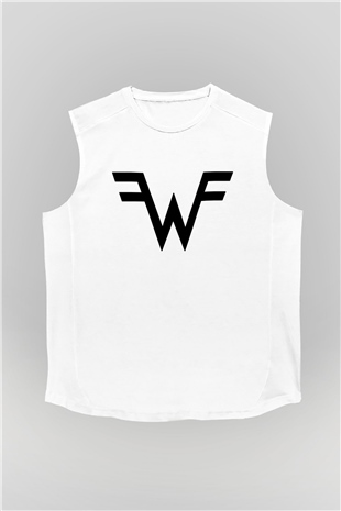 Weezer Beyaz Unisex Kolsuz Tişört