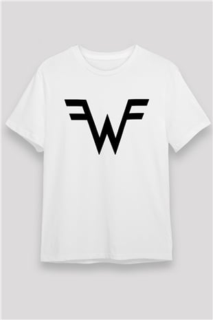 Weezer Beyaz Unisex Tişört T-Shirt - TişörtFabrikası
