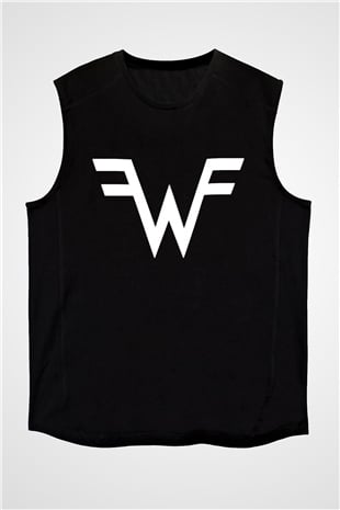 Weezer Siyah Unisex Kolsuz Tişört