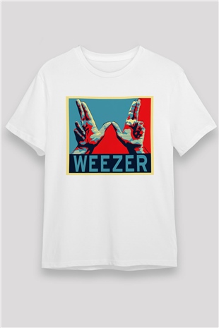 Weezer Siyah Unisex Tişört T-Shirt - TişörtFabrikası