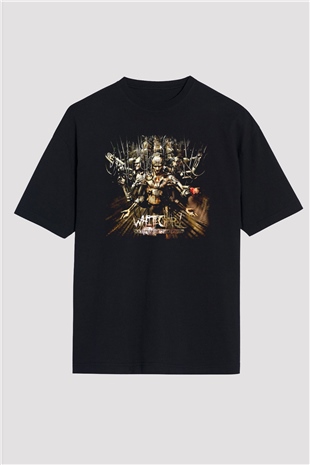 Whitechapel Siyah Unisex Oversize Tişört T-Shirt