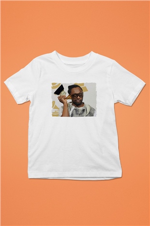 Will.I.Am Beyaz Unisex Çocuk Tişört