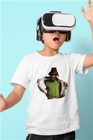Will.I.Am Beyaz Unisex Çocuk Tişört