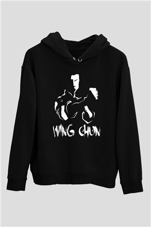 Wing ChunSiyah  Unisex Hoodie