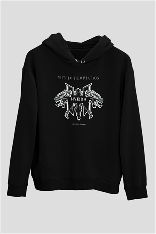 Within Temptation Siyah Unisex Hoodie