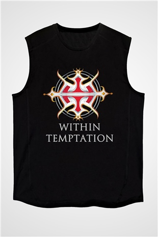 Within Temptation Siyah Unisex Kolsuz Tişört