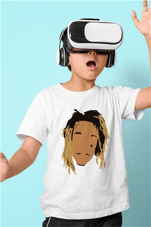Wiz Khalifa Beyaz Unisex Çocuk Tişört