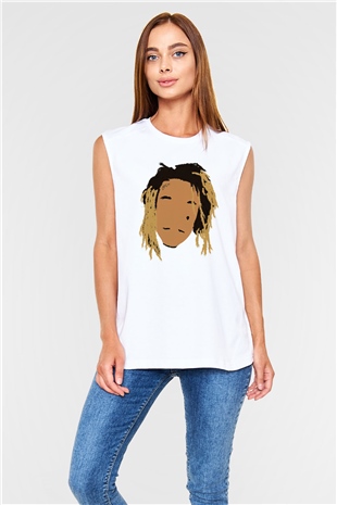 Wiz Khalifa Beyaz Unisex Kolsuz Tişört