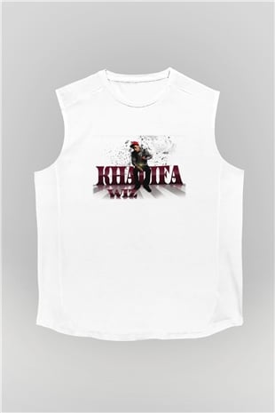 Wiz Khalifa Beyaz Unisex Kolsuz Tişört