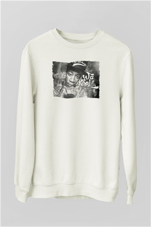 Wiz Khalifa Beyaz Unisex Sweatshirt