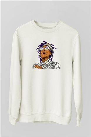 Wiz Khalifa Beyaz Unisex Sweatshirt