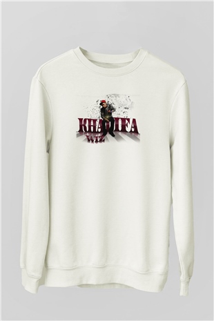 Wiz Khalifa Beyaz Unisex Sweatshirt