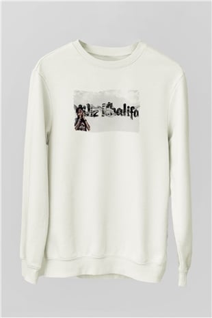 Wiz Khalifa Beyaz Unisex Sweatshirt