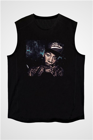 Wiz Khalifa Siyah Unisex Kolsuz Tişört