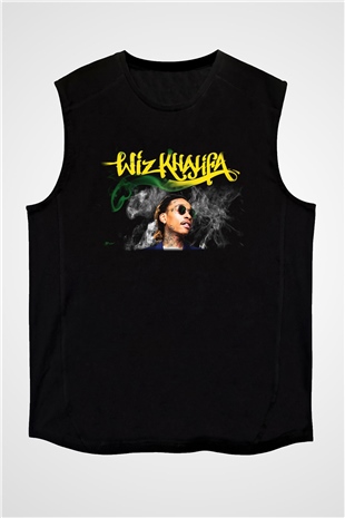 Wiz Khalifa Siyah Unisex Kolsuz Tişört