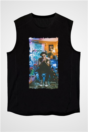 Wiz Khalifa Siyah Unisex Kolsuz Tişört
