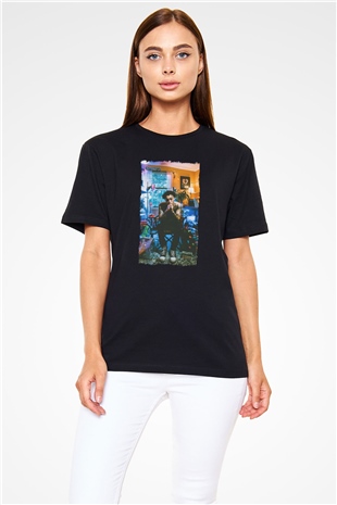 Wiz Khalifa Siyah Unisex Tişört T-Shirt - TişörtFabrikası