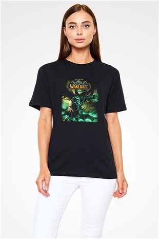World of Warcraft Siyah Unisex Tişört T-Shirt