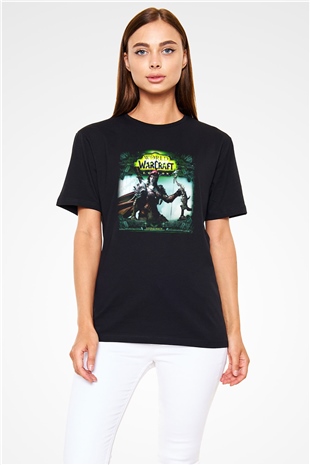 World of Warcraft Siyah Unisex Tişört T-Shirt