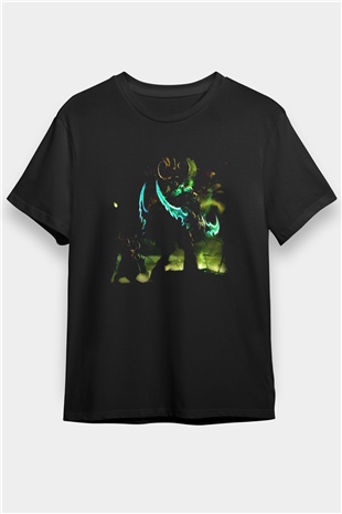 World of Warcraft Siyah Unisex Tişört T-Shirt