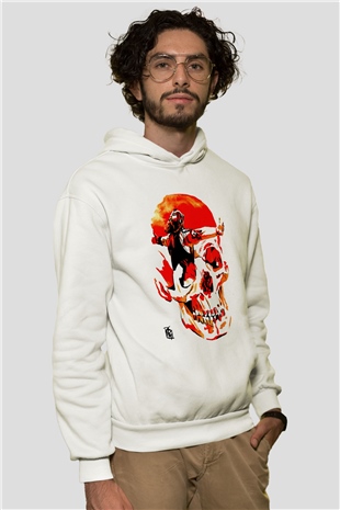 WrestleMania Beyaz Unisex Hoodie