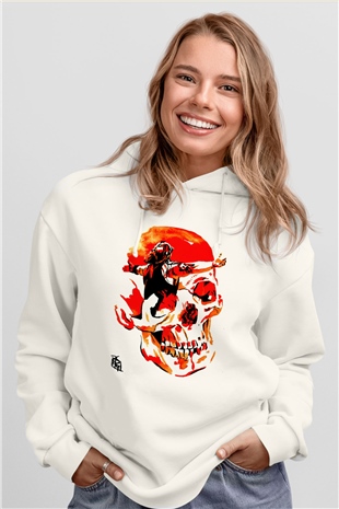 WrestleMania Beyaz Unisex Hoodie