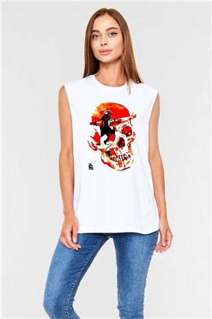 WrestleMania Beyaz Unisex  Kolsuz Tişört