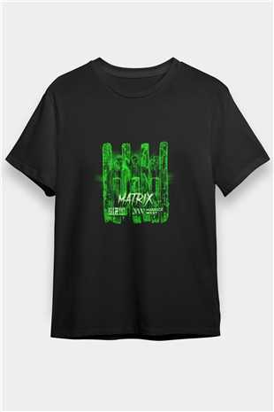 W&W Baskılı Unisex Siyah Tişört