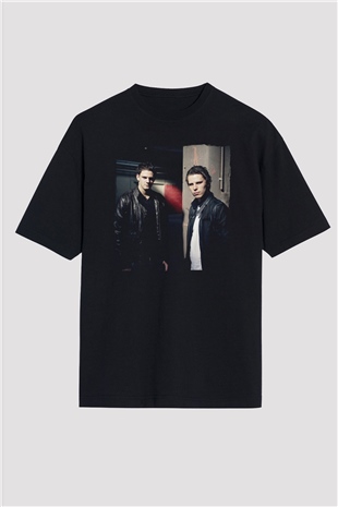 W&W Siyah Oversize Tişört Oversize T-shirt - TişörtFabrikası
