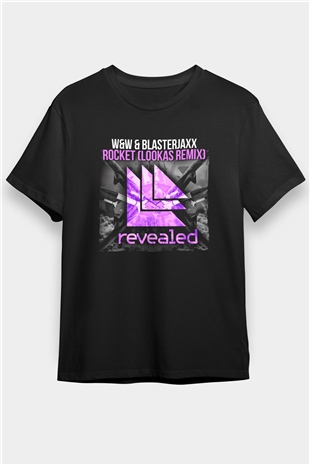 W&W Siyah Unisex Tişört T-Shirt - TişörtFabrikası
